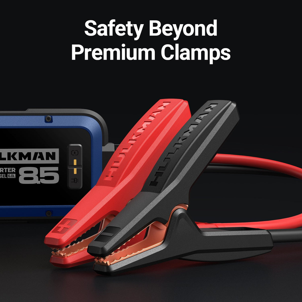 Alpha 85 All-Season Series 2000A Smart Jump Starter Built for Pickups, RVs & Year-Round Driving （Deep Blue）