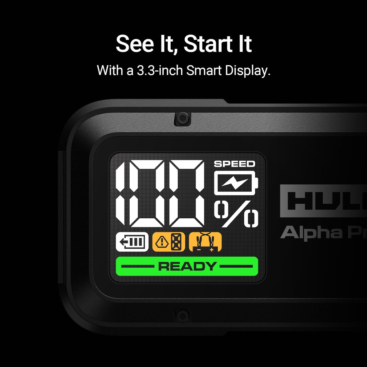 Alpha Pro City Series 1750A Smart Jump Starter for Full-Size SUVs & Pickups