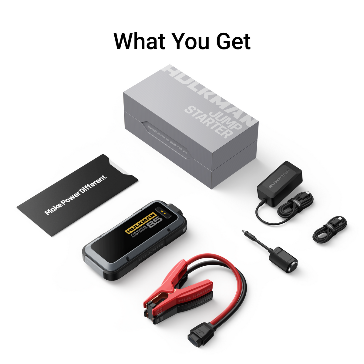 Alpha 85 All-Season Series 2000A Smart Jump Starter Built for Pickups, RVs & Year-Round Driving