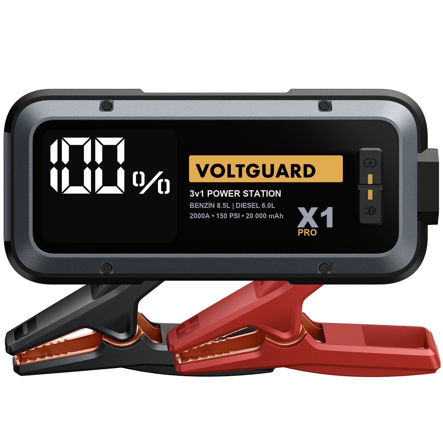 VoltGuard X1 Pro 4000A startovací zdroj a kompresor