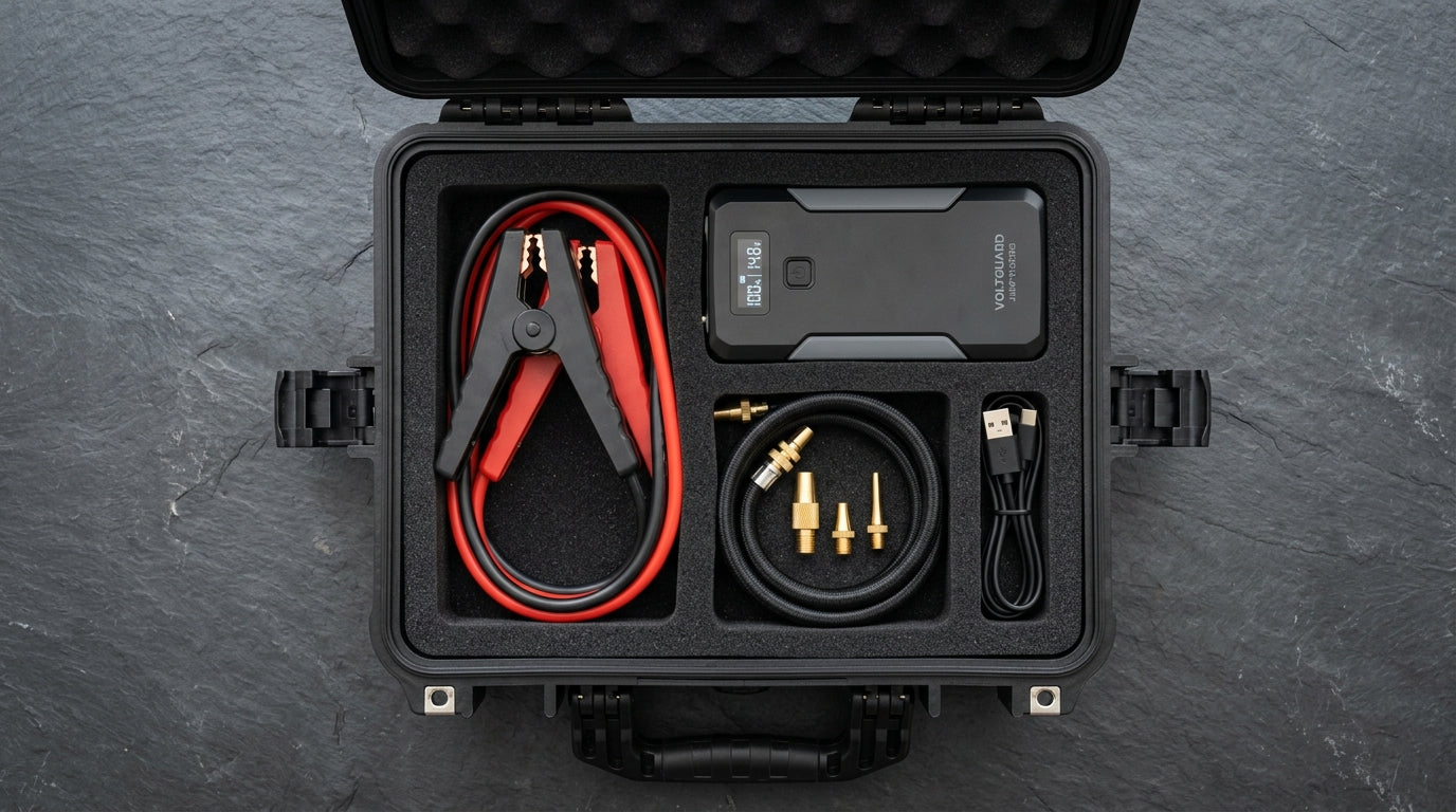 VoltGuard X1 Pro prémiový ochranný kufr a kompletní příslušenství